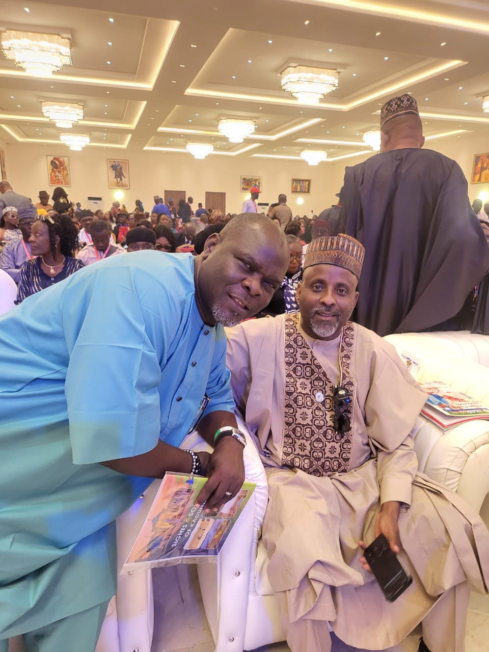 NUJ President, Comrade  Alhassan Yahya at NIPR Conference in Kaduna State.
