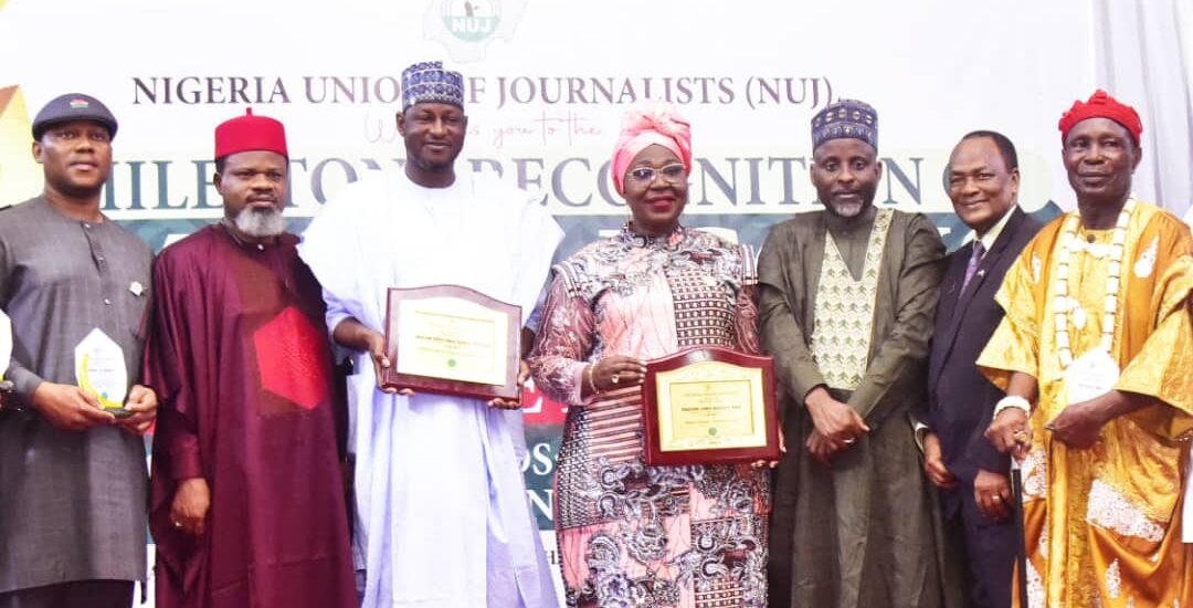 NUJ Honours Ogunlusi,Pate, Agbese, Obi others,as Akwa Ibom,Katsina Governors Bag Media Icons Recognition