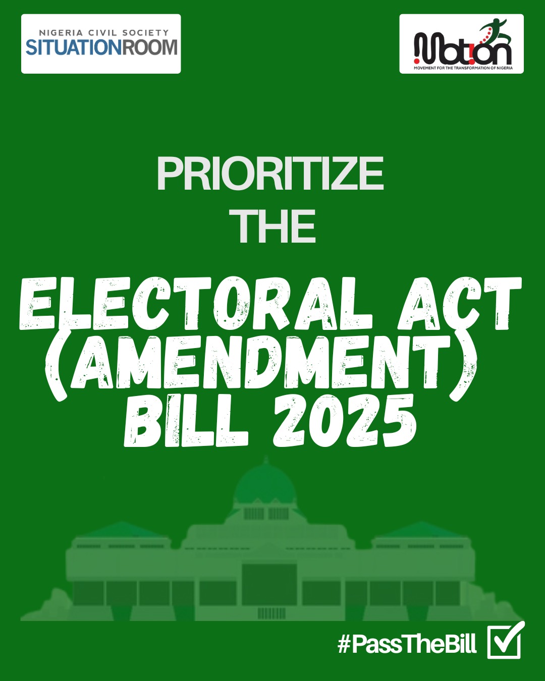 Elections 2027: Worries As NASS Is Yet To Pass The Electoral Amendment Bill Into Law.