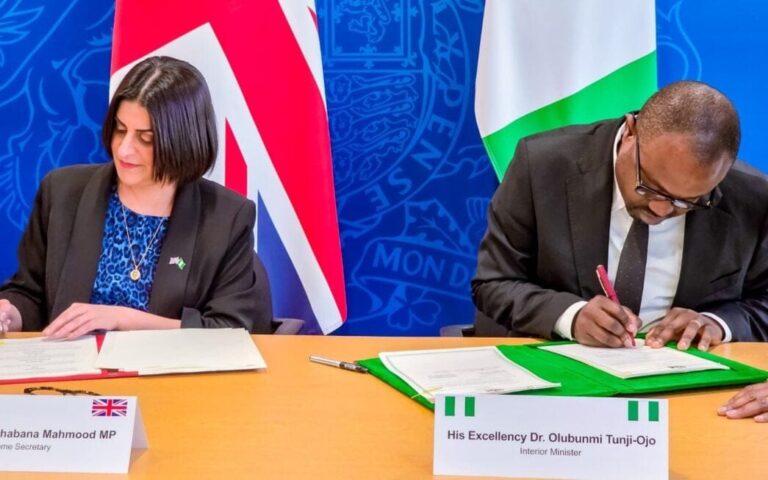 Nigeria, UK sign deal on deportation of criminals, failed asylum seekers