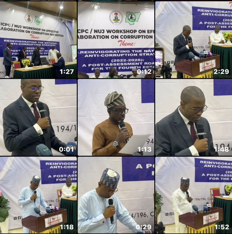 ICPC TASKS MEDIA PRACTITIONERS TO EXPOSE CORRUPTION