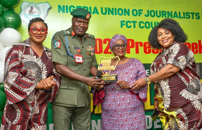 2026 Press Week : NAWOJ FCT Hails NUJ FCT Chair, Comrade Grace Ike, for Honouring Women Journalists
