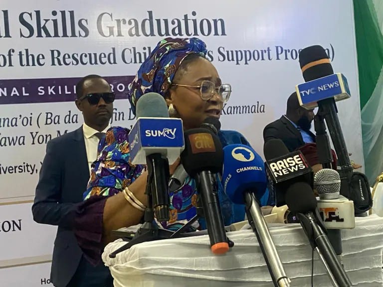 YOLA: FG Empowers 18 Trained Rescued Chibok girls with N128.2M Grant, starter packs
